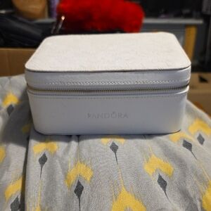 Pandora White Jewelry Case